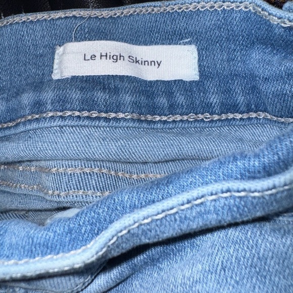 Frame Le High Skinny Lightwash Size 27 - Picture 6 of 6